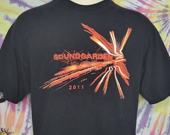 AUTHENTIC Soundgarden 2011 XL Concert Tour T Shirt ALSTYLE