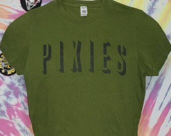 PIXIES 2004 Sellout Reunion Womens LARGE Concert Tour T Shirt