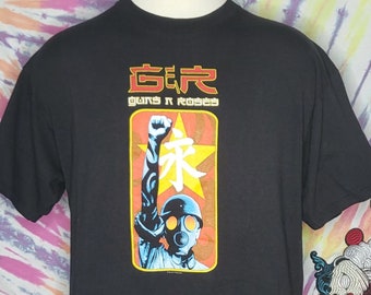 AUTHENTIC Guns N Roses GNR Nightrain 2016 Official Fan Club XL T