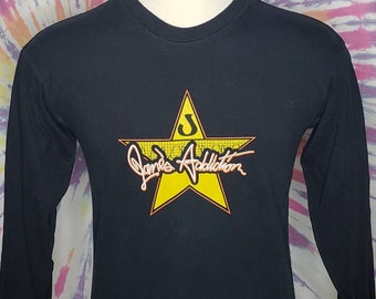 VINTAGE Jane's Addiction LARGE Concert Tour T Shirt ALLSPORT