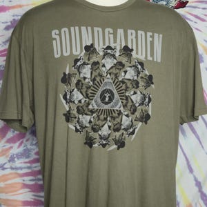 AUTHENTIC Soundgarden XXL 2017 KINGANIMAL Concert Tour T Shirt