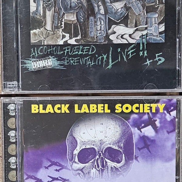 Black Label Society 3 CD Set 1919 Eternal and Alcohol Fueled Brewtality Live