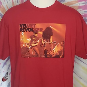 Vintage VELVET REVOLVER Contraband 2005 XXL Concert Tour T Shirt