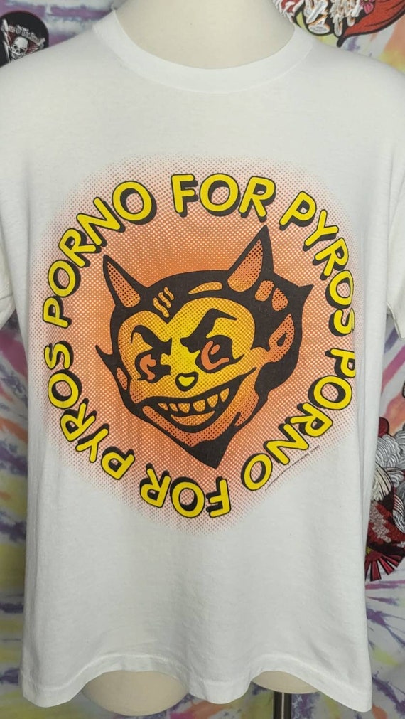 VINTAGE 1993 Porno for Pyros XL Concert Tour T Shi