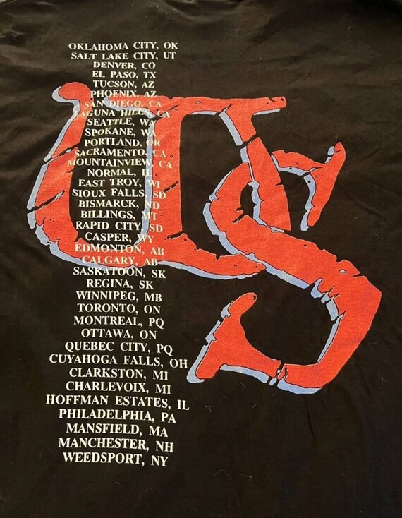 VTG Whitesnake David Coverdale XL Concert Tour T … - image 4