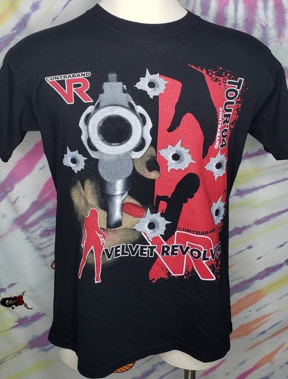 Vintage Contraband VELVET REVOLVER  Large Concert… - image 1