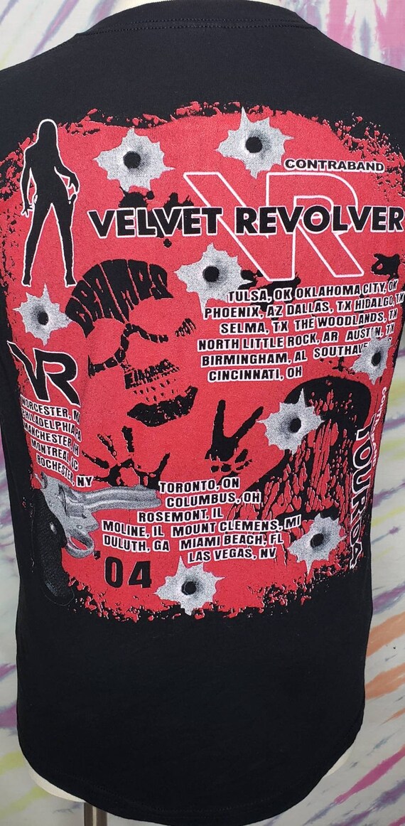 Vintage Contraband VELVET REVOLVER  Large Concert… - image 7