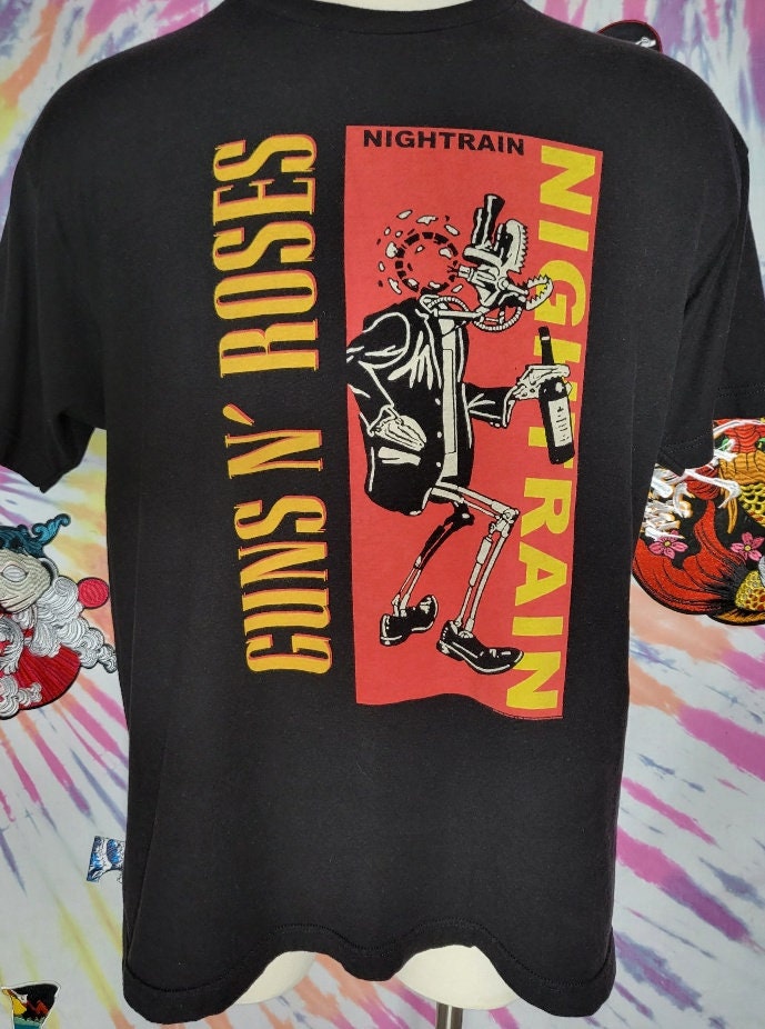 GUNSN’ROSES公式ファンクラブNIGHTRAINTシャツおまけつき AUTHENTIC Guns N Roses GNR Nightrain 2016 Official Fan Club