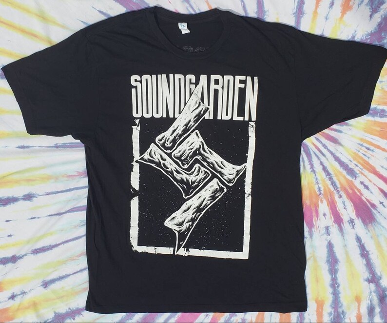 Soundgarden Vintage Concert Tour T Shirt 2011