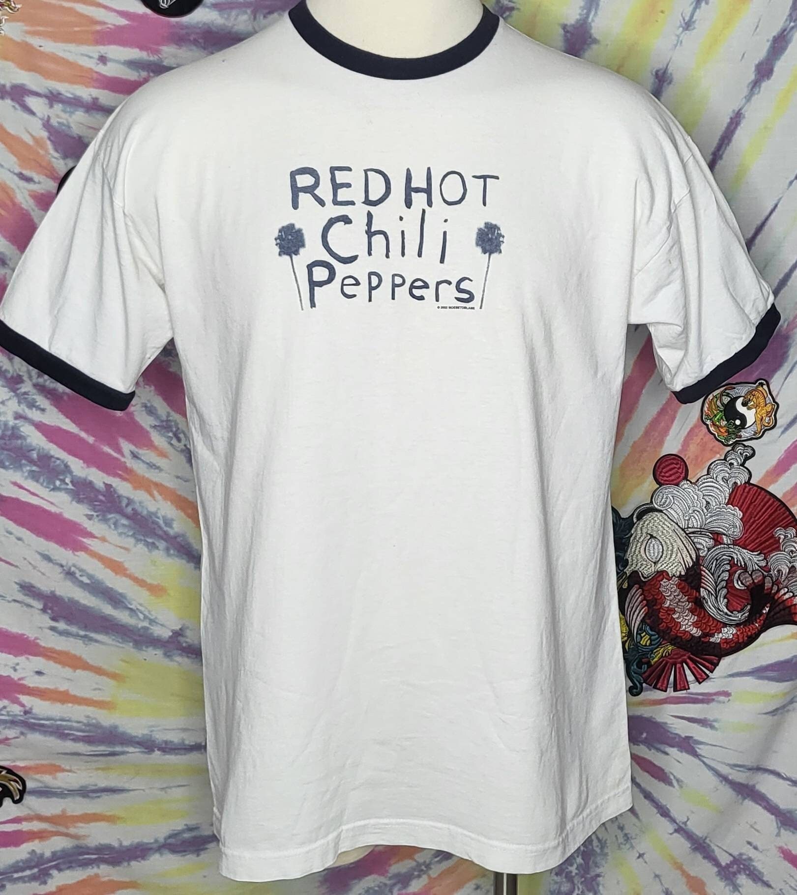 VTG Red Hot Chili Peppers XL Palm Trees Concert Tour T Shirt - Etsy