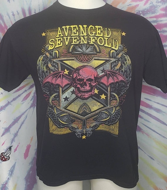 AUTHENTIC Avenged Sevenfold WHITE ALBUM Large Concert Tour T 