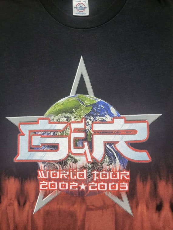 T-shirt Vintage Guns N' Roses Axl Rose 2001 - Taille XL, Noir, Coupe Regular, Neuf Sans étiquettes