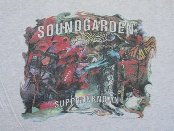 Vintage Soundgarden Superunknown XL 2 Sided T Shir