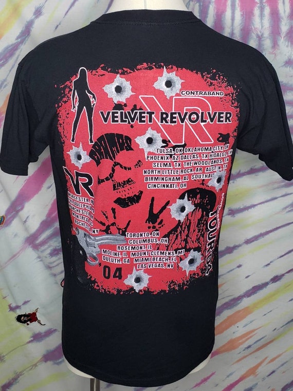 Vintage Contraband VELVET REVOLVER  Large Concert… - image 8