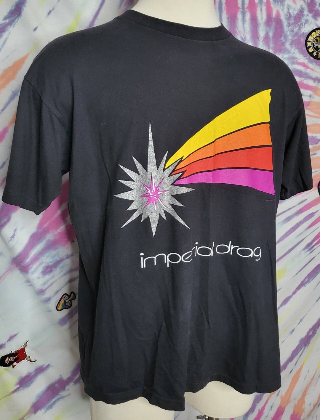 RARE Vintage Imperial Drag Eric Dover XL Concert Tour T Shirt