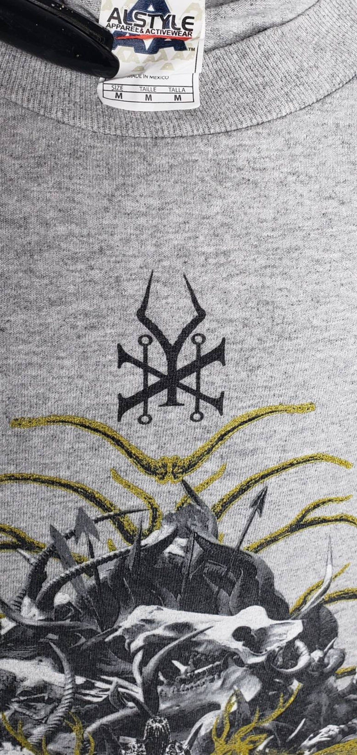 T-shirt Homme Sound Garden King Animal Tour En Gris - 100% Coton - ASTYLE - Plusieurs Tailles