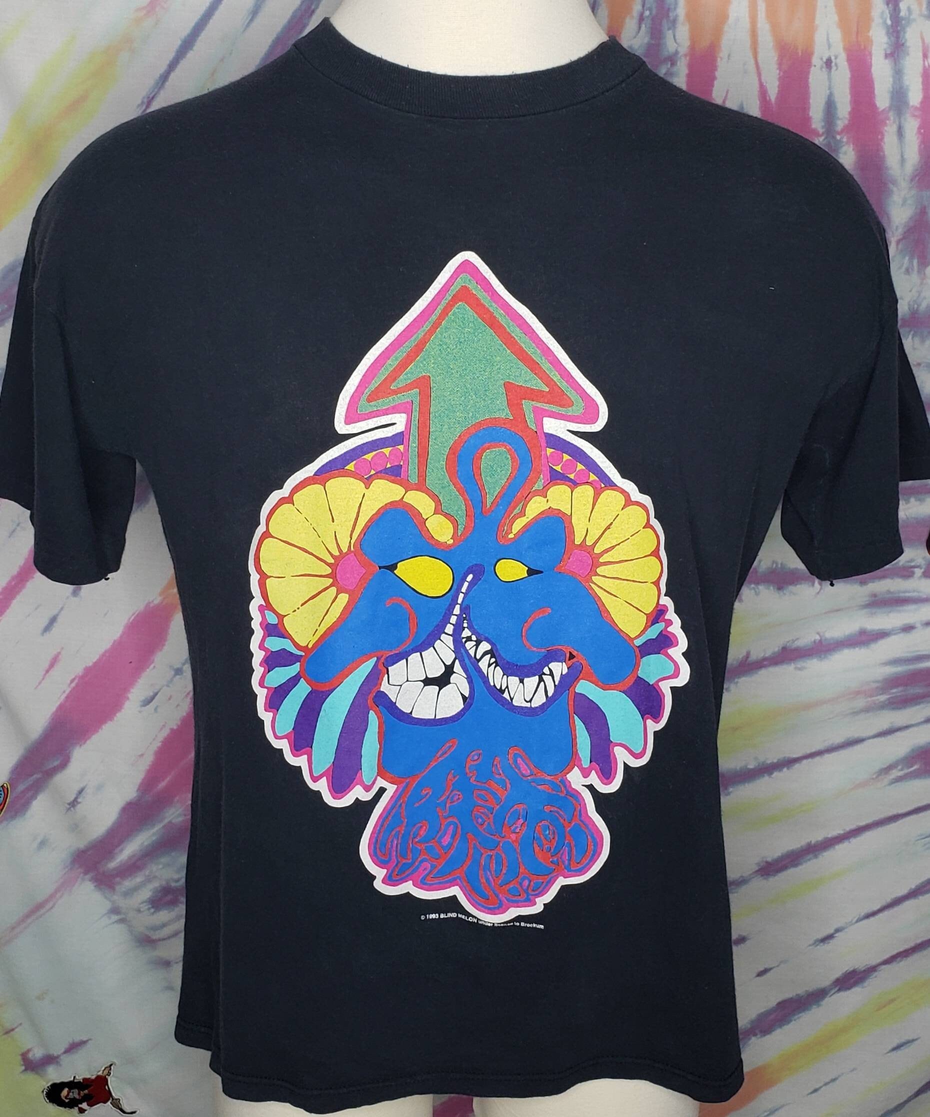 BROCKUM Blind Melon Vintage 2 Sided AUTHENTIC XL Concert Tour