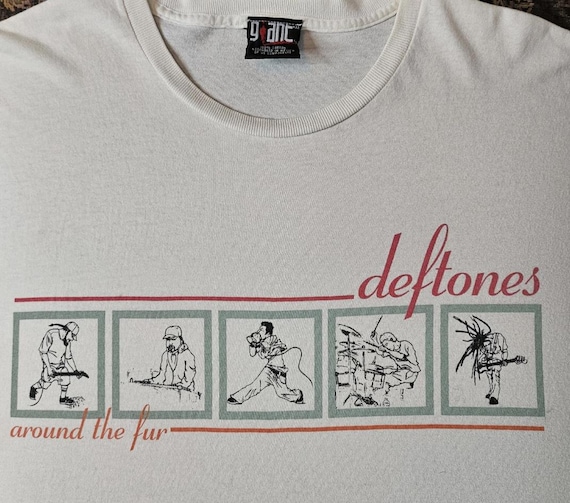 VINTAGE Deftones Around the Fur 1998 XXL T Shirt GIANT - Etsy