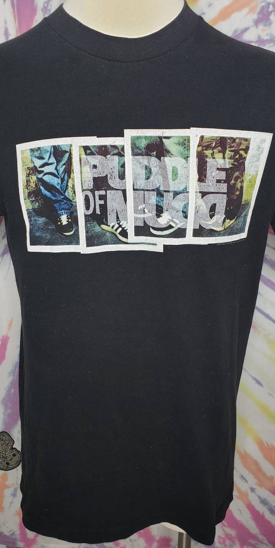 VINTAGE Puddle of Mudd 2 Sided LARGE Concert T Shirt GIANT
