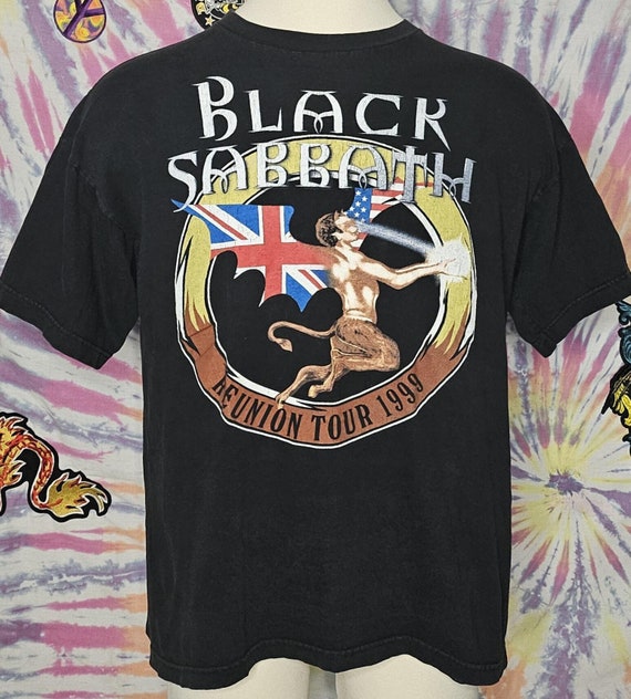 Black sabbath tour t-shirt - Gem Black sabbath tour t-shirt - Gem