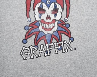 VINTAGE Graffix Clown Jester XL T Shirt TULTEX 1994 - Etsy VINTAGE Graffix Clown Jester XL T Shirt TULTEX 1994 - Etsy