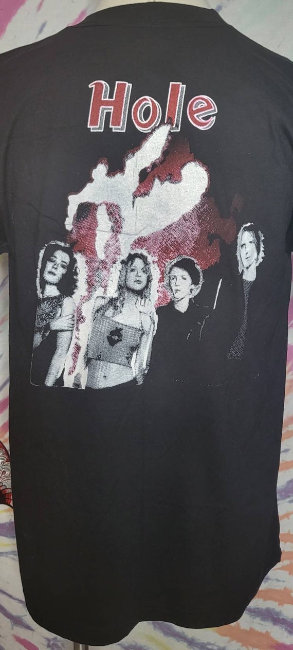 Vintage HOLE Courtney Love XL Concert Tour T Shir… - image 5