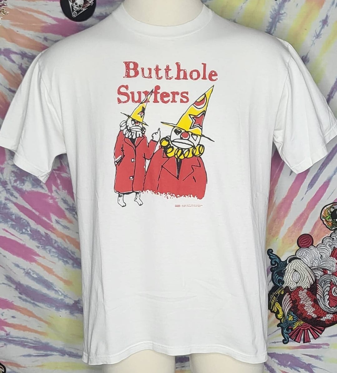 VINTAGE Butthole Surfers LARGE North America European World Concert 