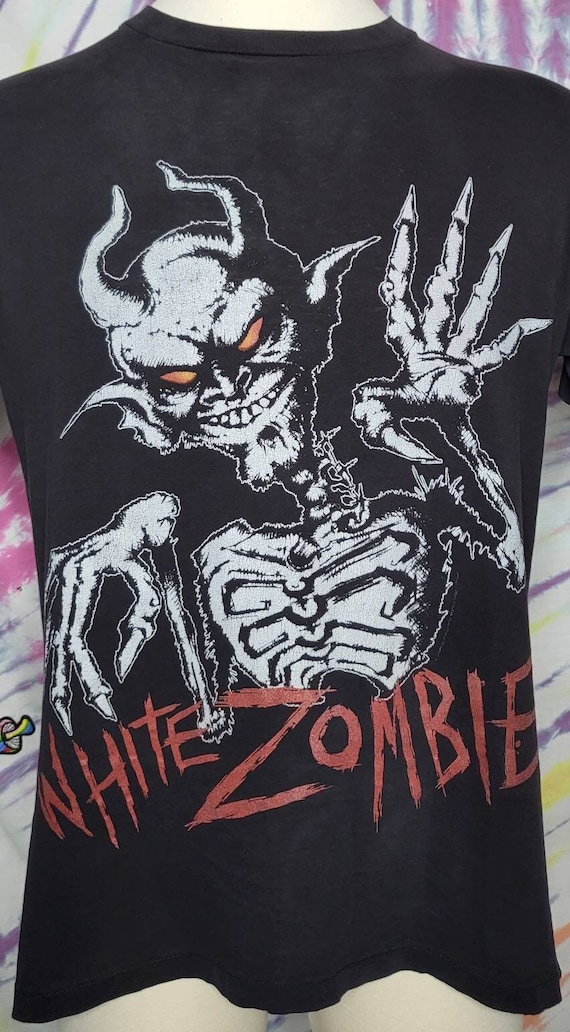 VINTAGE White Zombie LARGE Concert Tour T Shirt GE