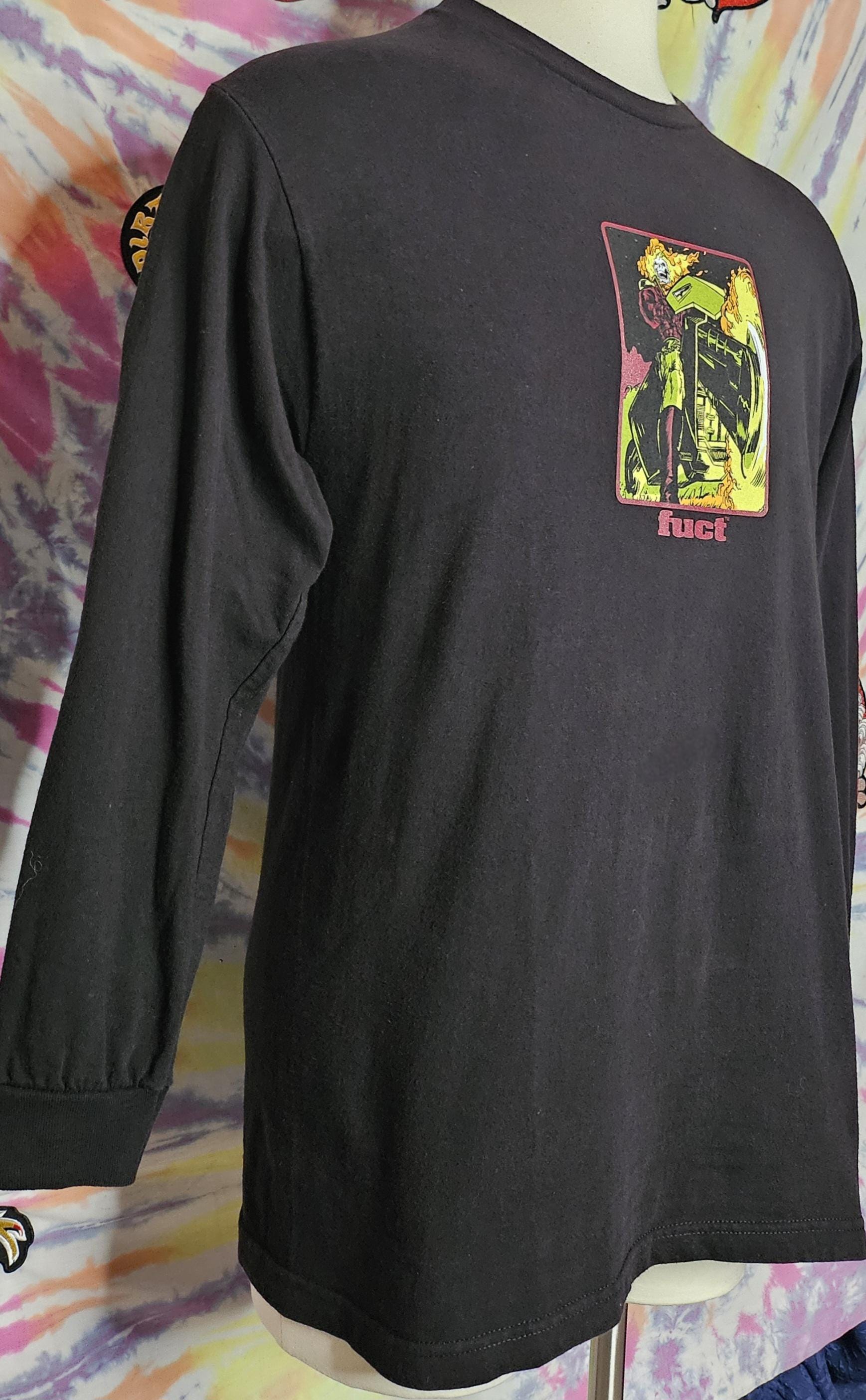 Vintage FUCT Ghost Rider XL Long Sleeve T Shirt - Etsy