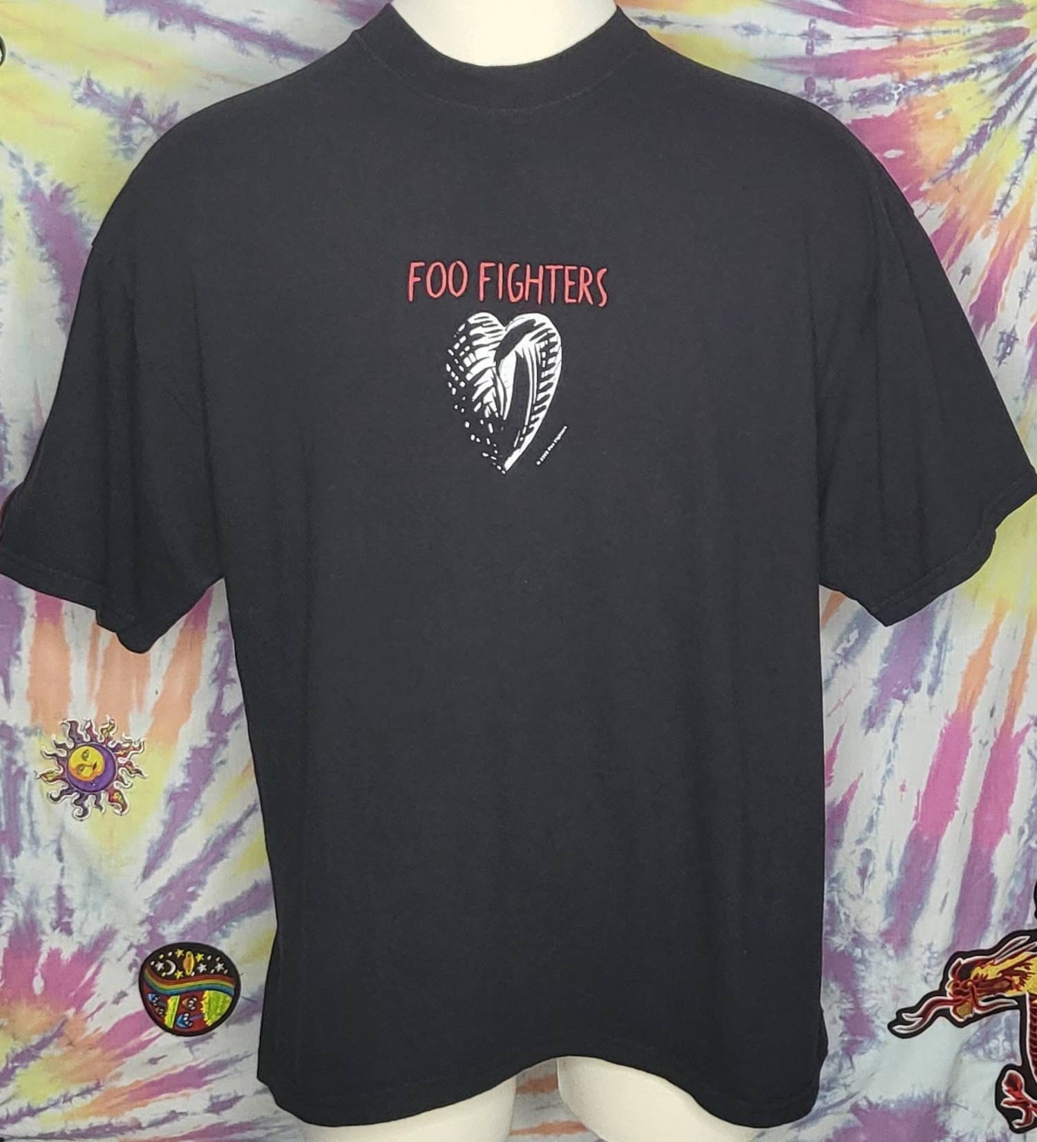 Vintage FOO FIGHTERS One By One XXL 2003 Concert Tour T Shirt M&O