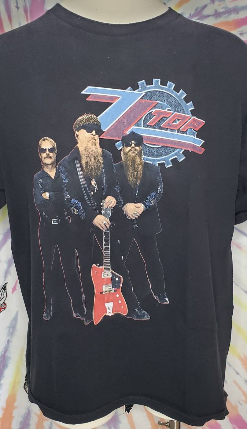 本物 ZZ Top 2007 XXL ハリウッドブルース Tシャツ テネシー川 - Etsy 日本