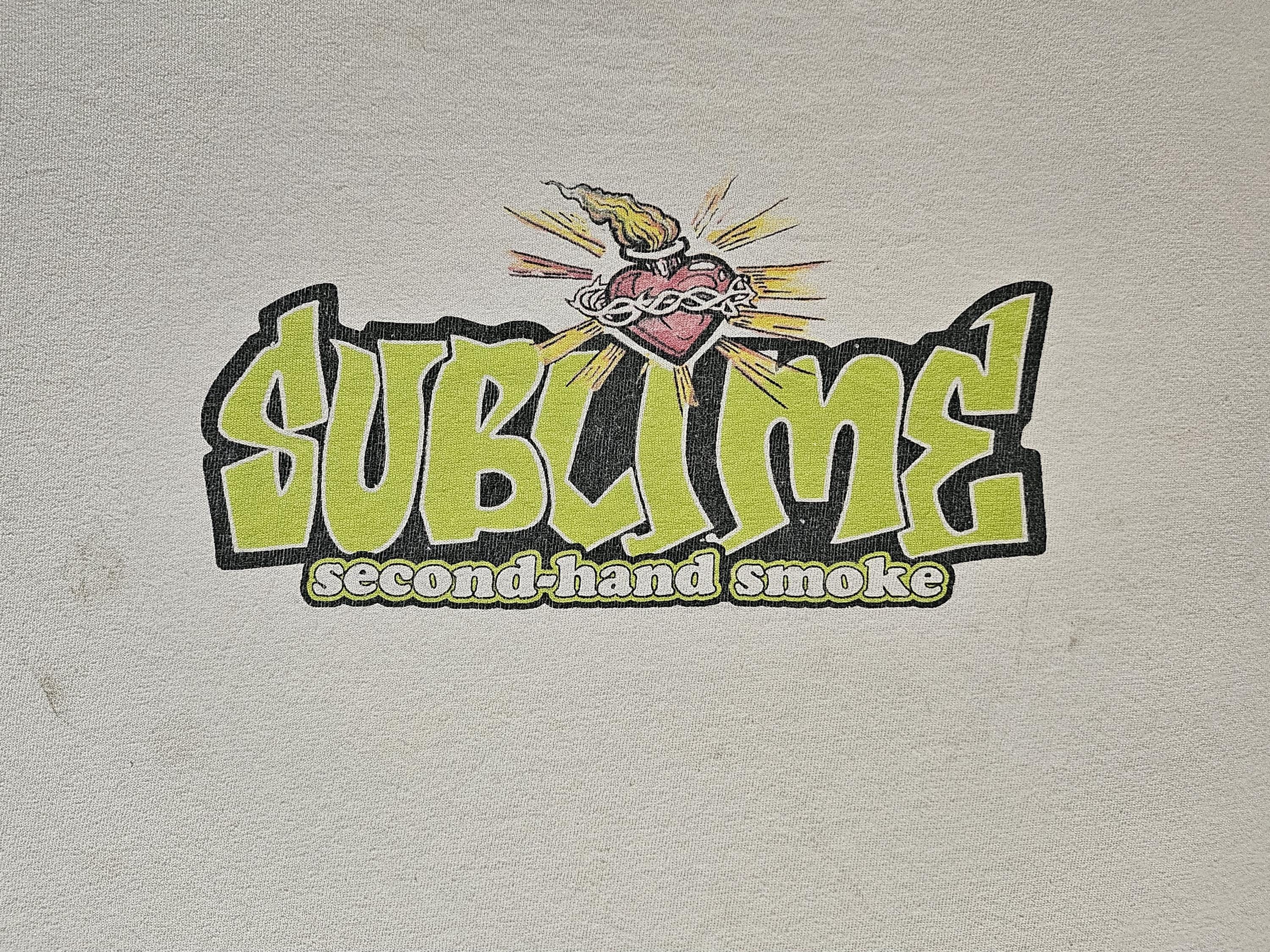 90s Sublime Second Hand Smoke Album California Ska Punk Band