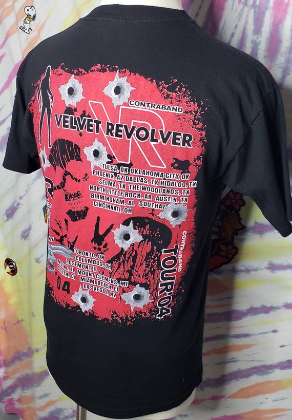 Vintage Contraband VELVET REVOLVER  Large Concert… - image 5