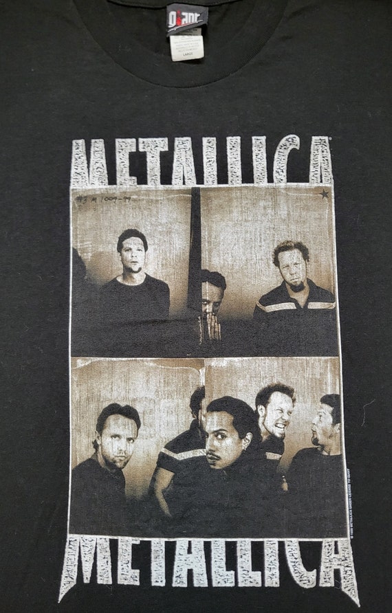 VINTAGE Metallica Garage Inc LARGE T Shirt GIANT … - image 5