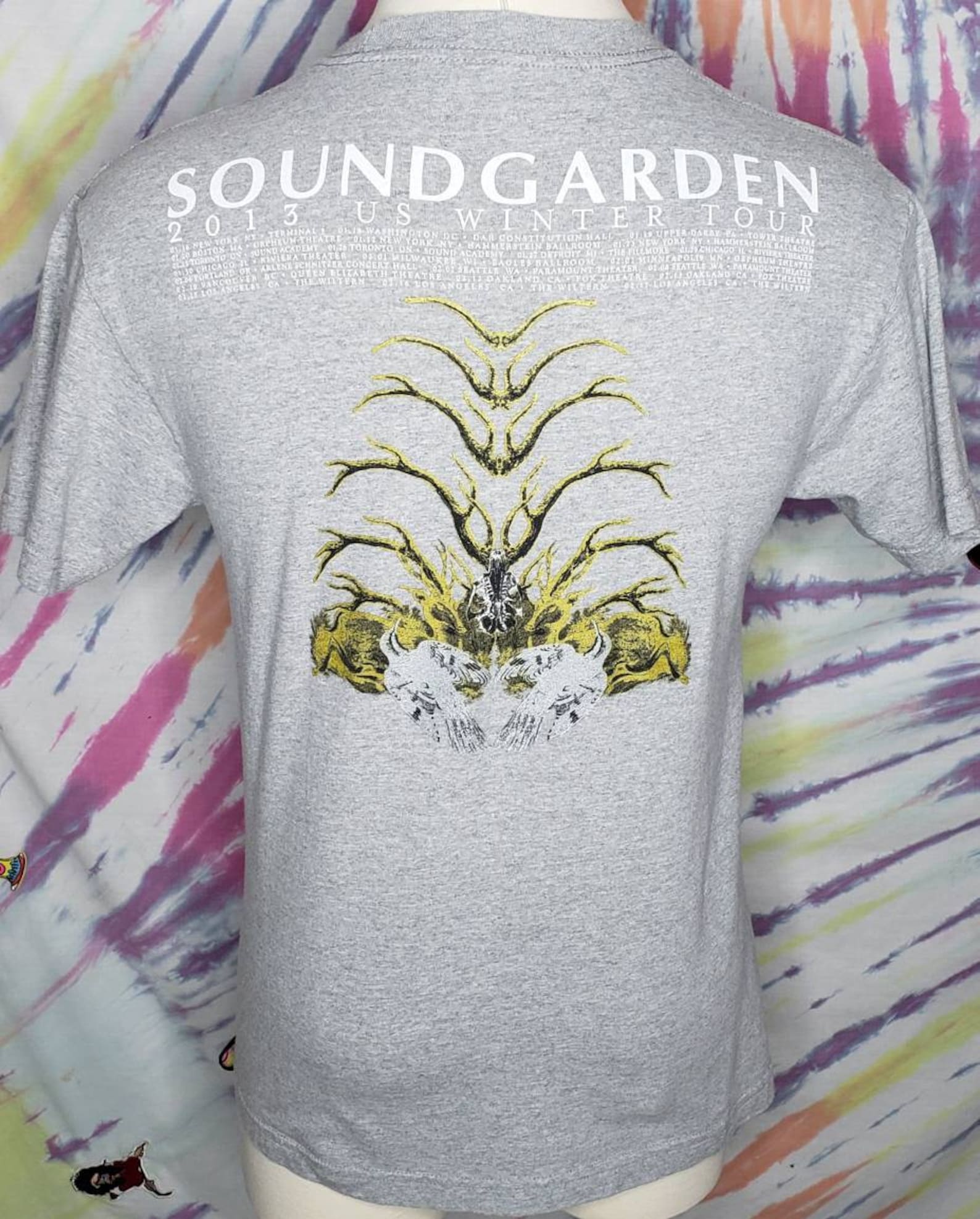 AUTHENTIC Soundgarden King Animal MEDIUM Concert Tour T