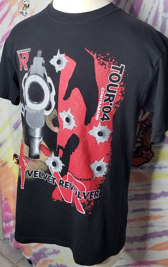 Vintage Contraband VELVET REVOLVER  Large Concert… - image 3