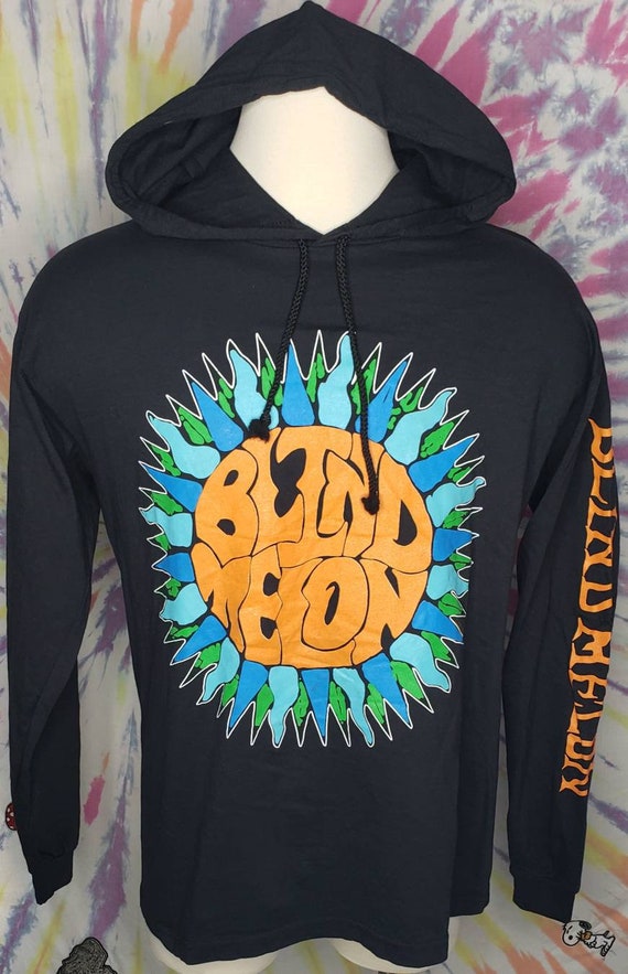 RARE Vintage BROCKUM Blind Melon 1993 Hooded XL T Shi… - Gem