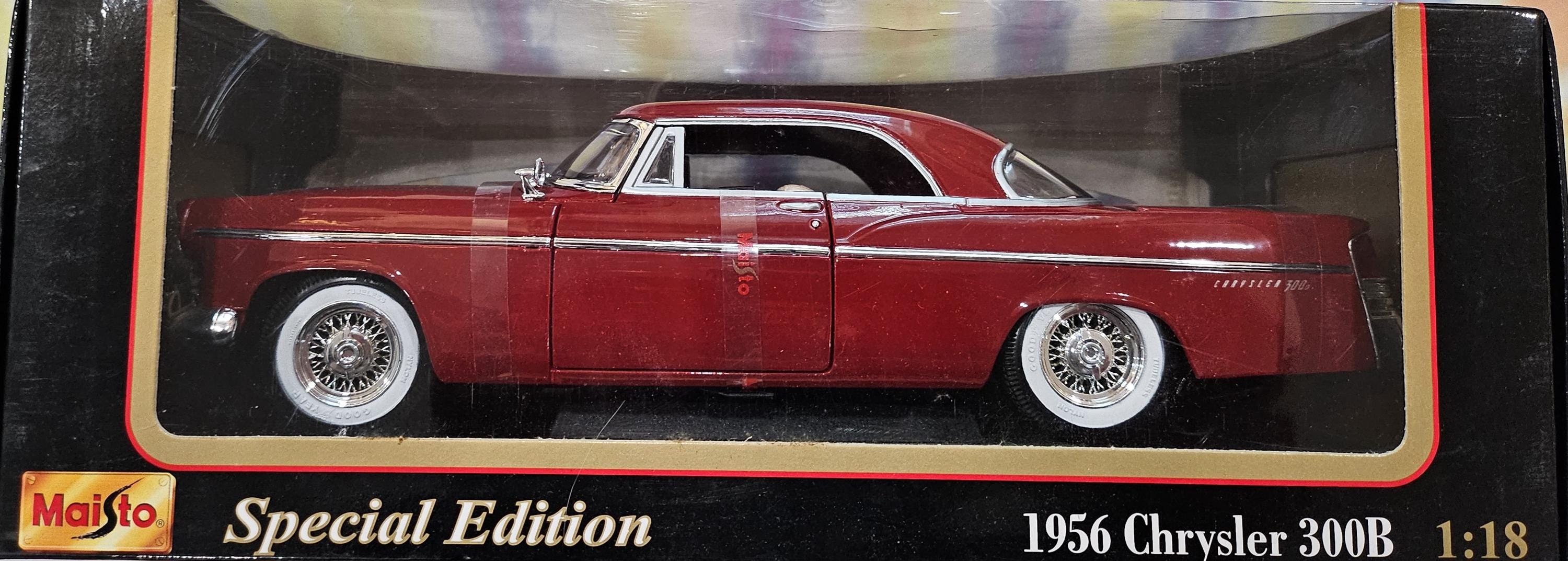 Vintage 1956 Chrysler 300B Special Edition Die Cast Metal