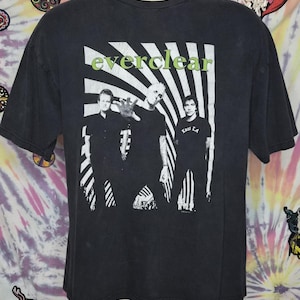 新品未使用 everclear バンドTシャツ ブラック Mサイズ Everclear Band Shirt - Etsy