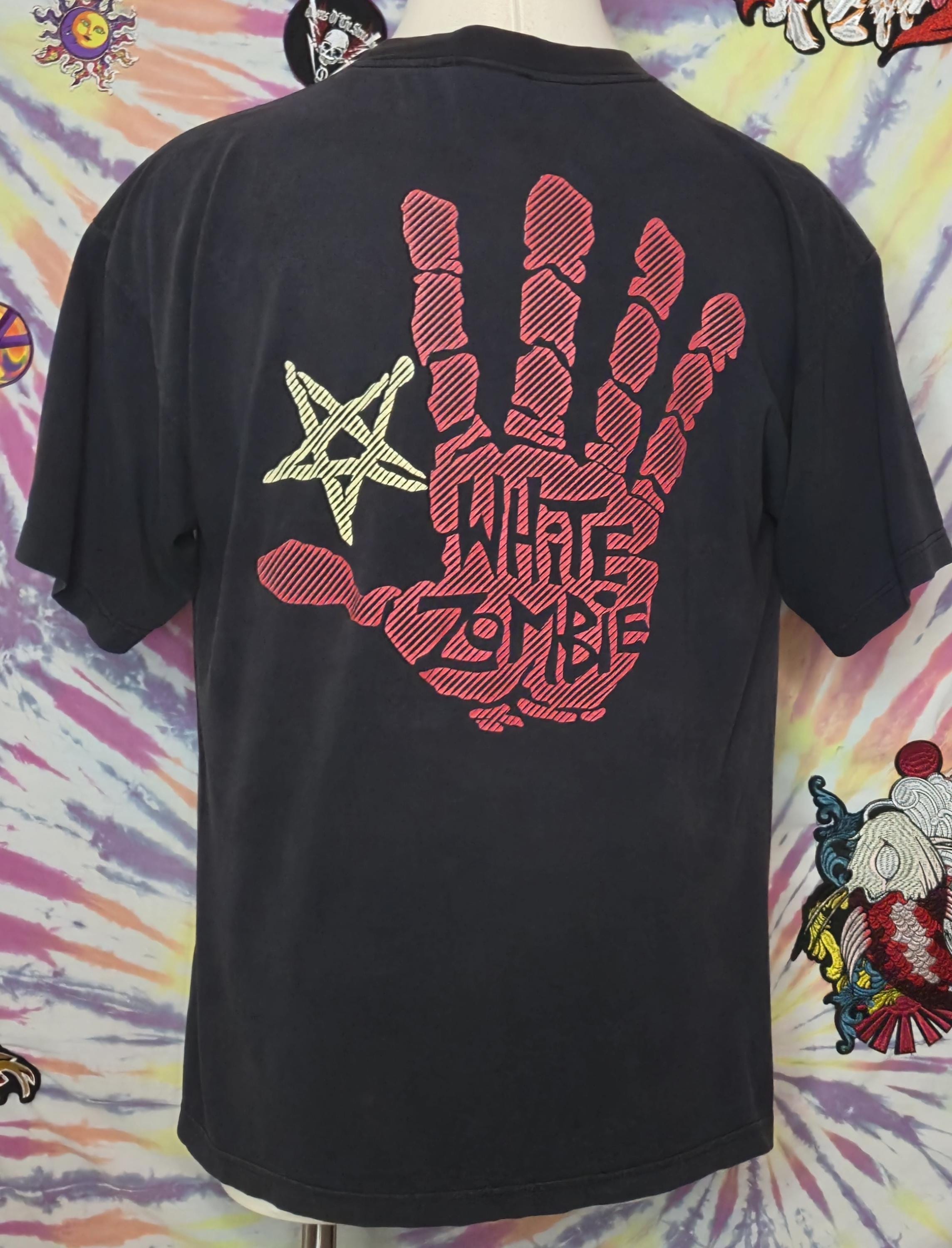VINTAGE White Zombie 1997 XL Concert Tour T Shirt GIANT - Etsy