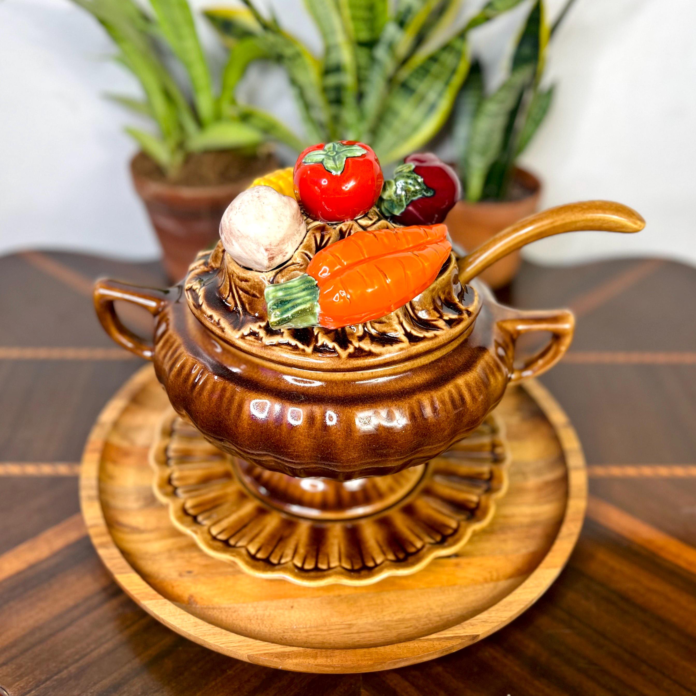 California pottery soup tureen - Etsy 日本 California pottery soup tureen - Etsy 日本