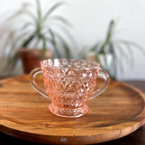 Glass Sugar Bowl