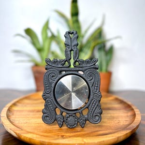 Vintage Cast Iron Electric Trivet Plate – 8” x 3” x 2”