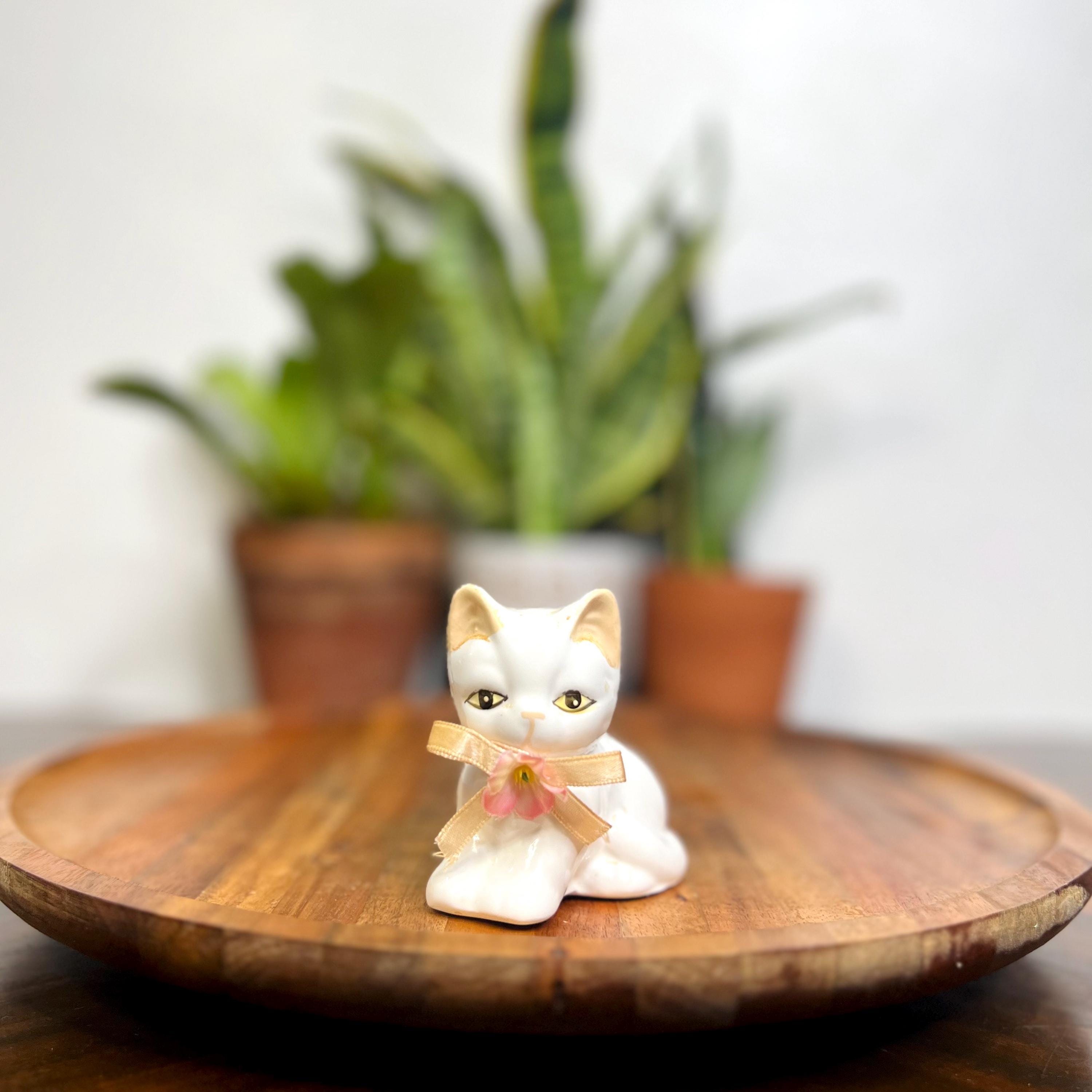 ヴィンテージ　猫(ねこ)置物　陶器製　3個セット　全長約15cm　25シ221 31CEtAgNt-L._SS200_.jpg