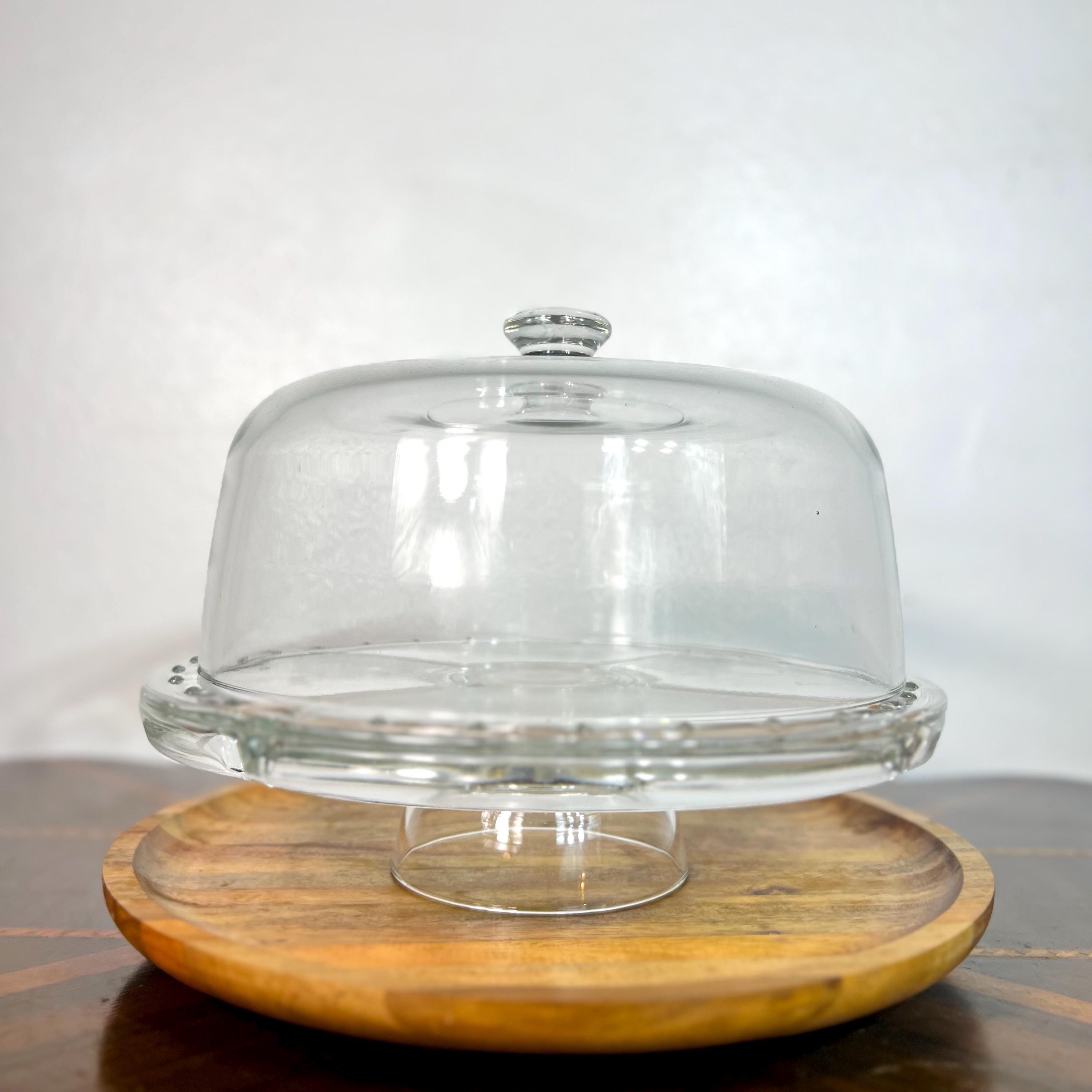 Vintage 4-in-1 Cake Stand With Dome - Etsy