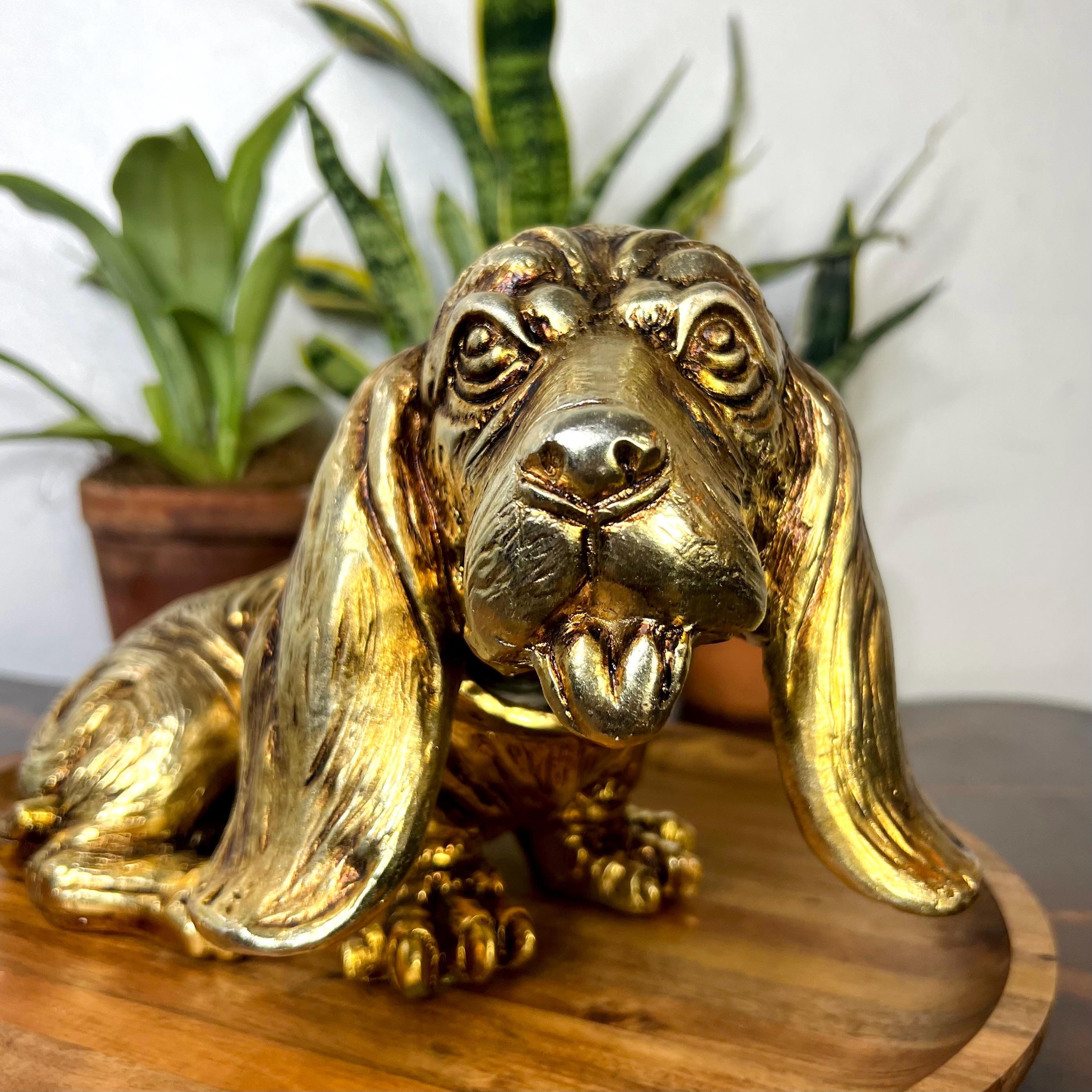 バセットハウンド陶器置物 楽天市場】バセット 置物の通販