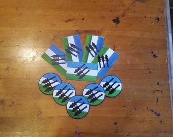 Cascadia Antifa Iron On Patch (Circle)