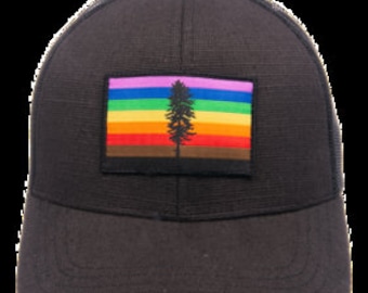 Cascadia Pride Hat with Patch