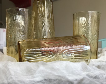 Vintage Drinking Glasses Drinking Set Barware Bar Glasses