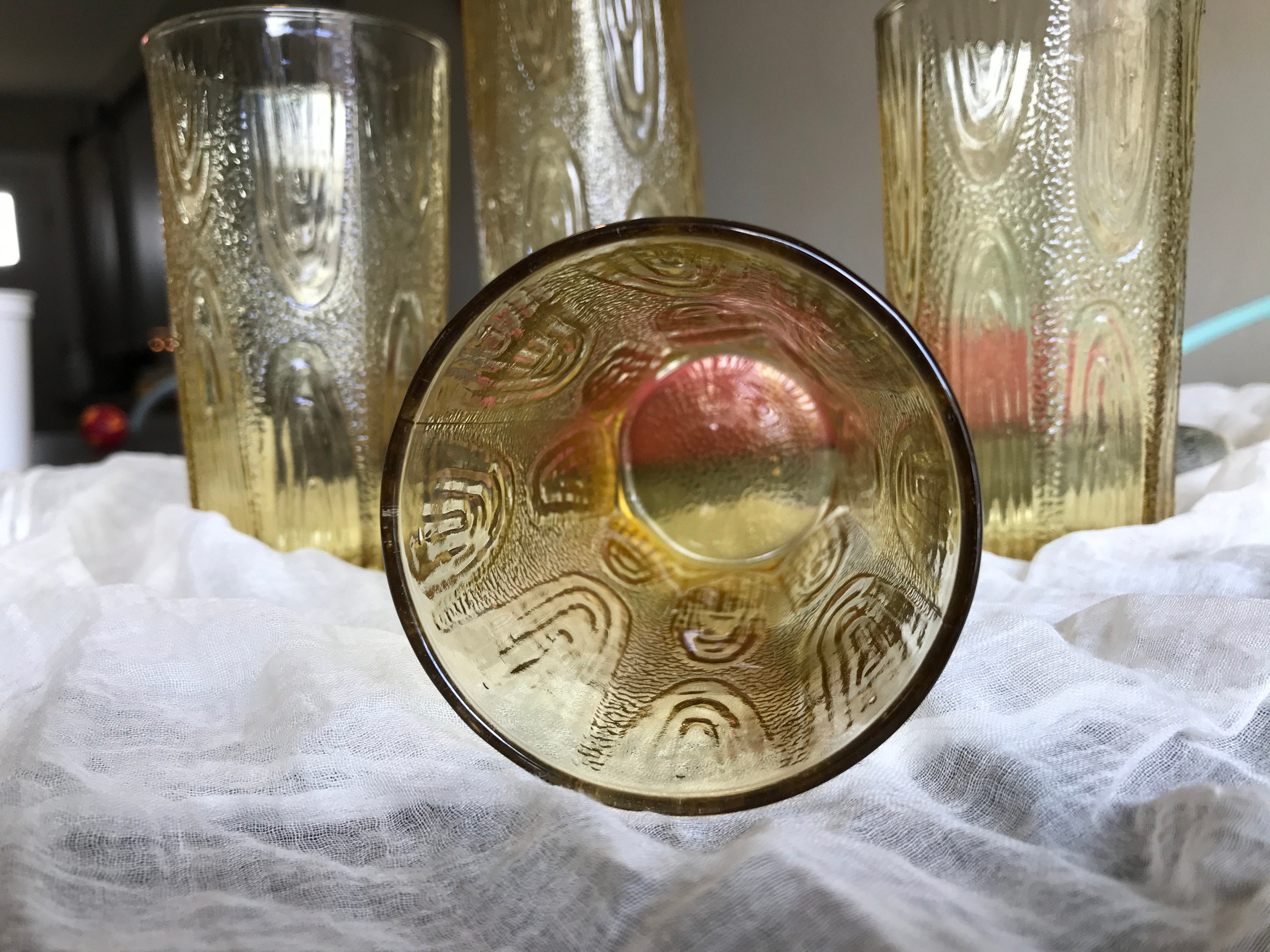 Vintage Drinking Glasses Drinking Set Barware Bar Glasses - Etsy
